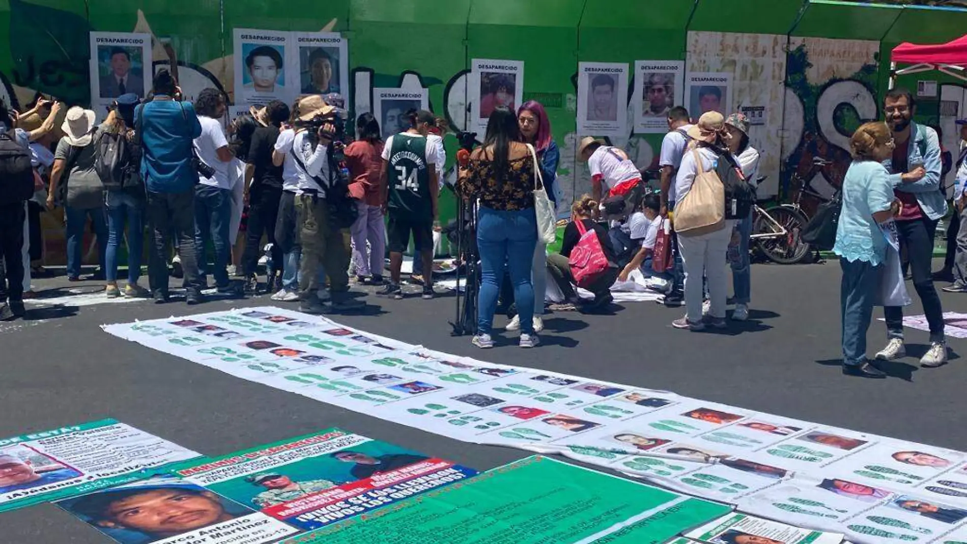 Marcha por desaparecidos-interior